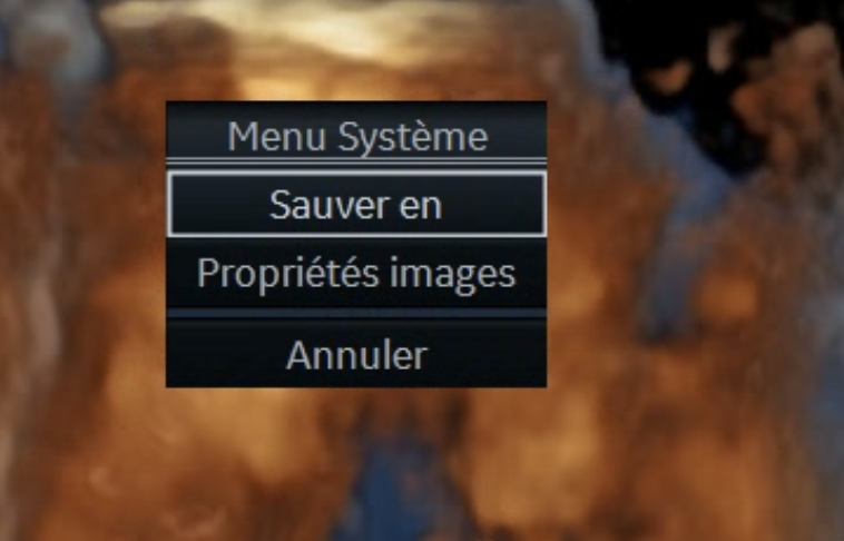 Save As menu
